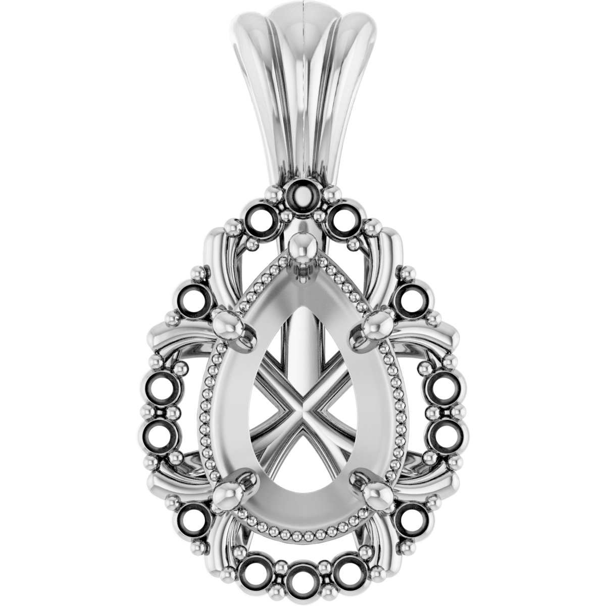 Halo-Style Pendant