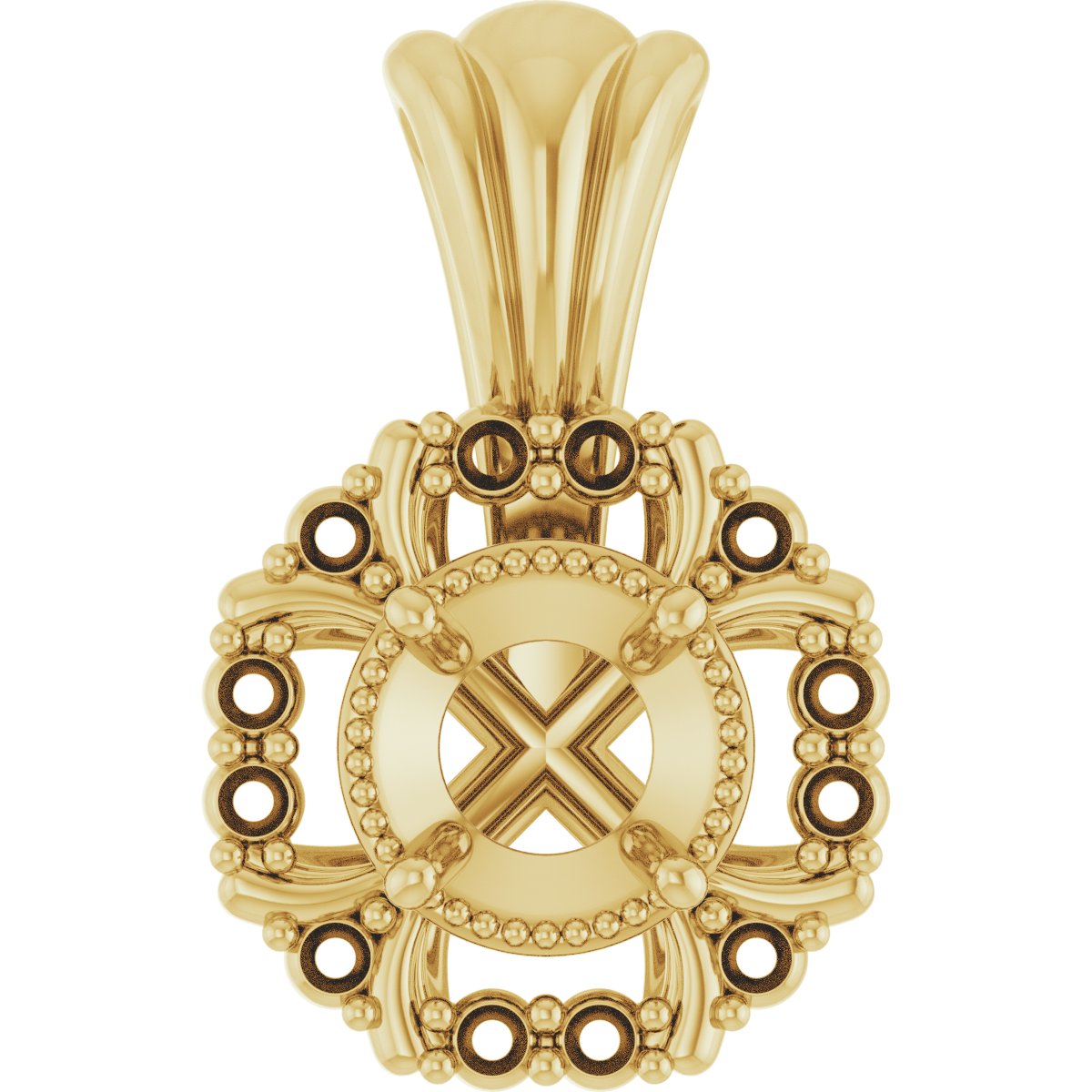 Halo-Style Pendant