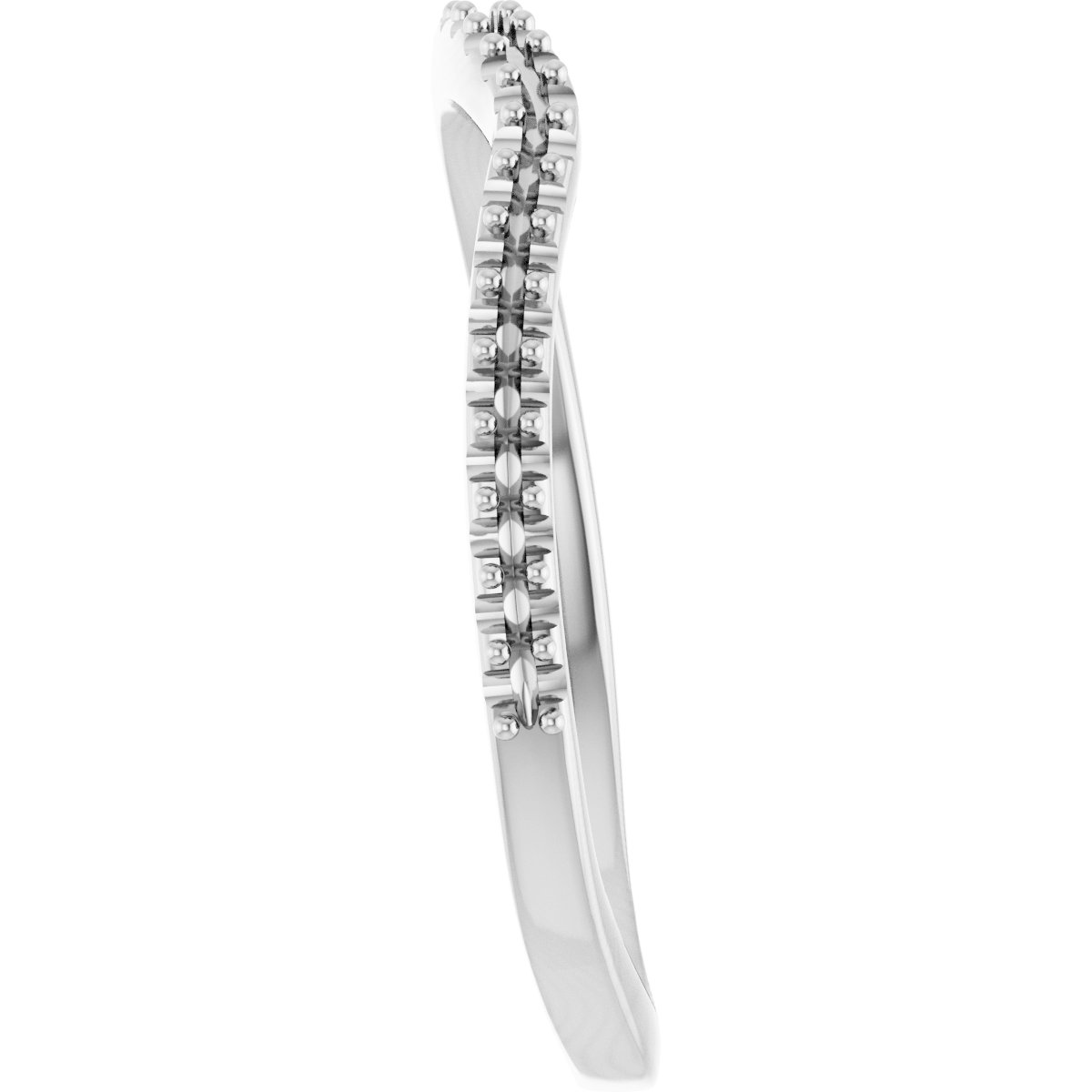 Band Mounting for 4.1 mm Round Ring view 4
