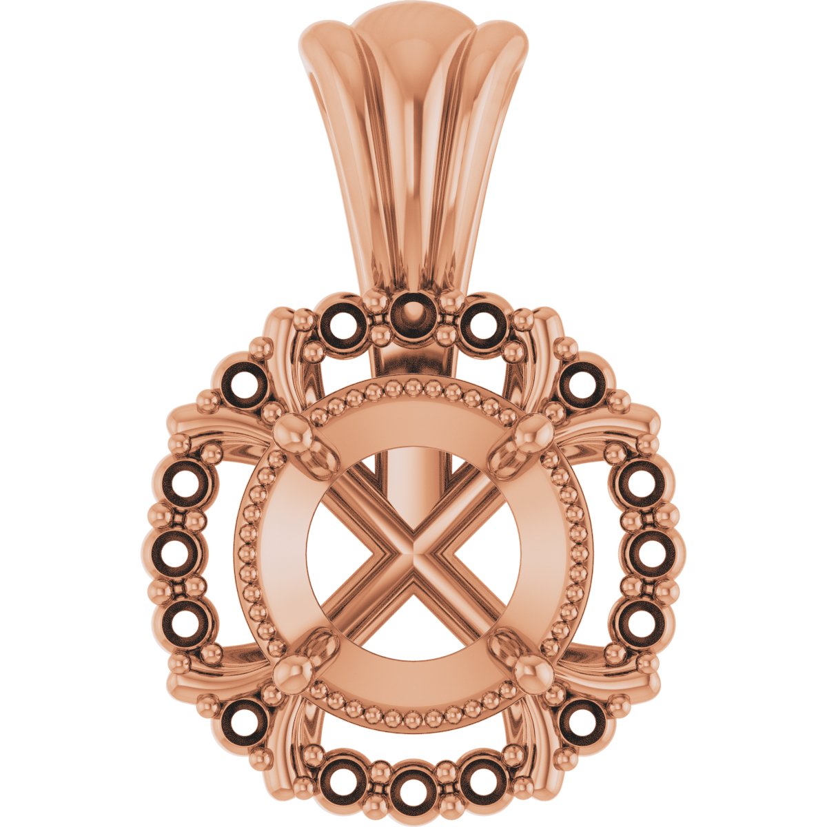 Halo-Style Pendant