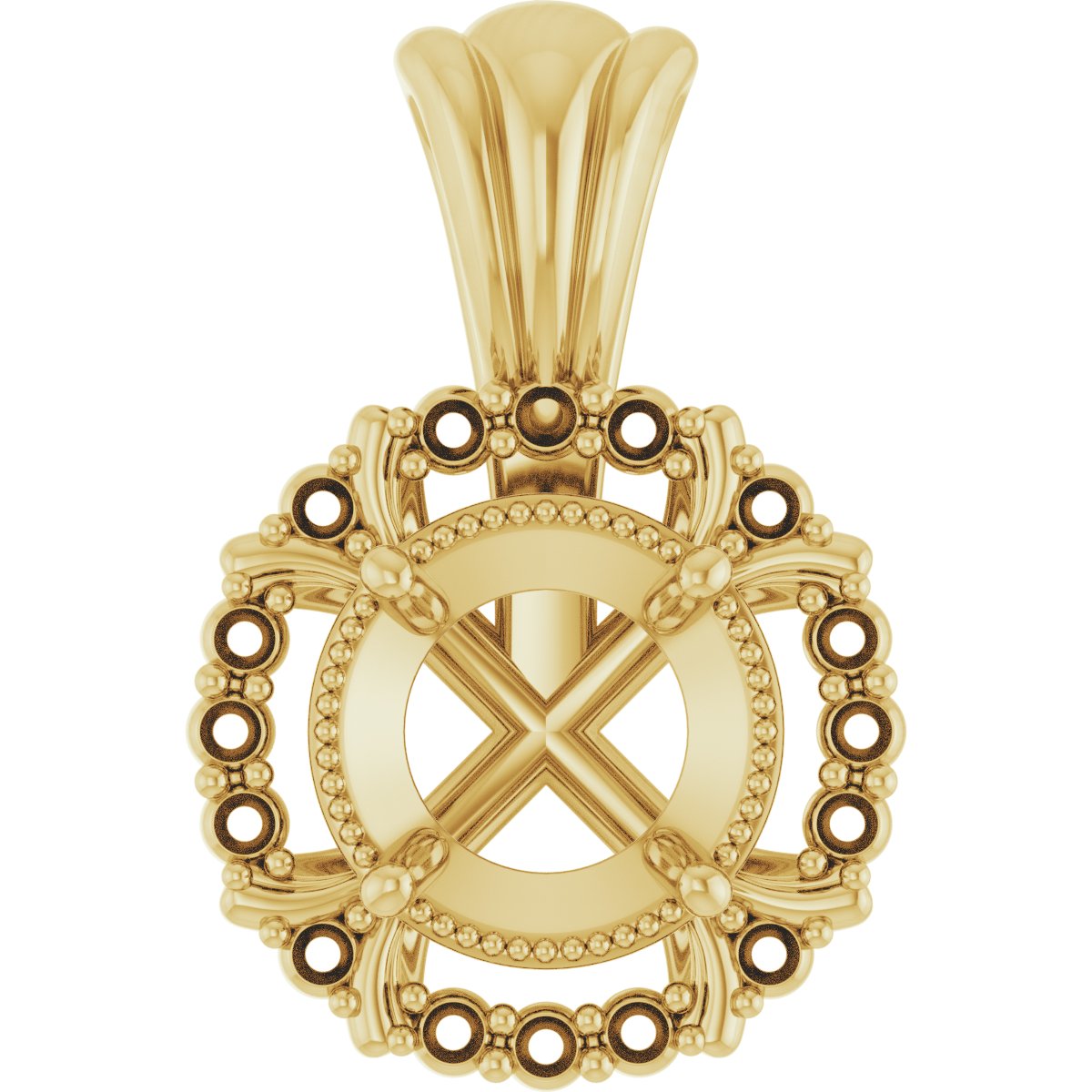 Halo-Style Pendant