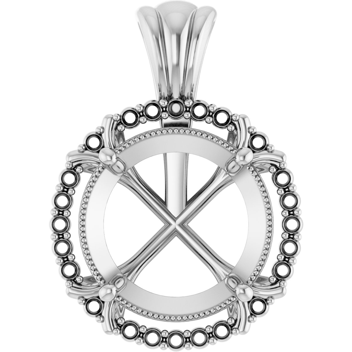 Halo-Style Pendant