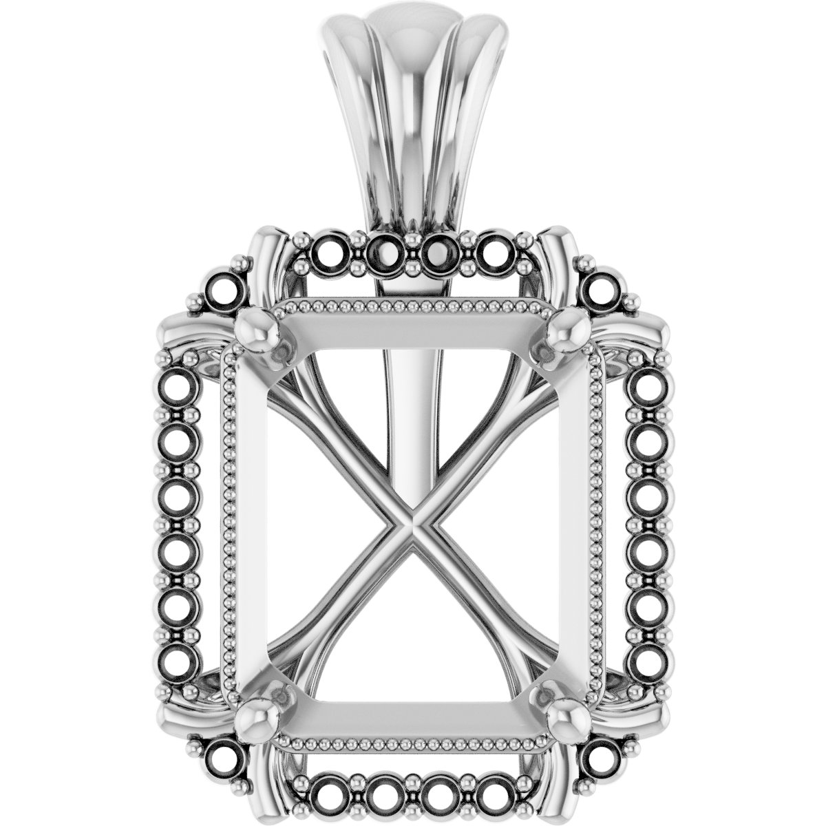 Halo-Style Pendant