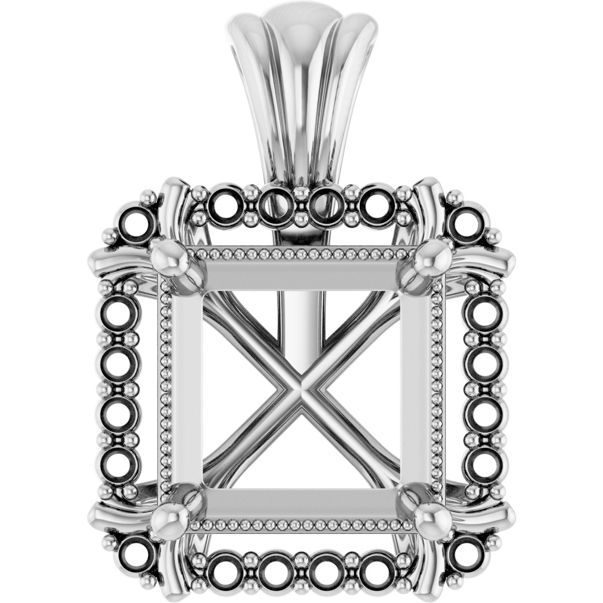 Halo-Style Pendant