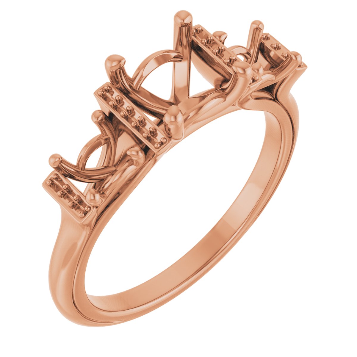 Three-Stone Engagement Ring