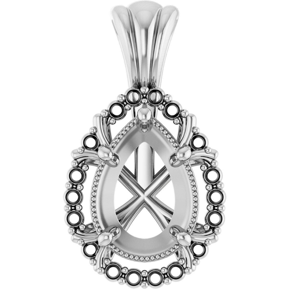 Halo-Style Pendant
