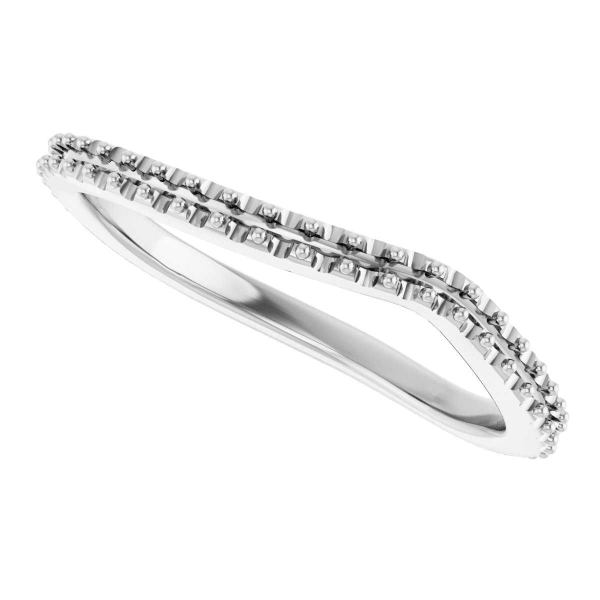 Band Mounting for 4.1 mm Round Ring view 5