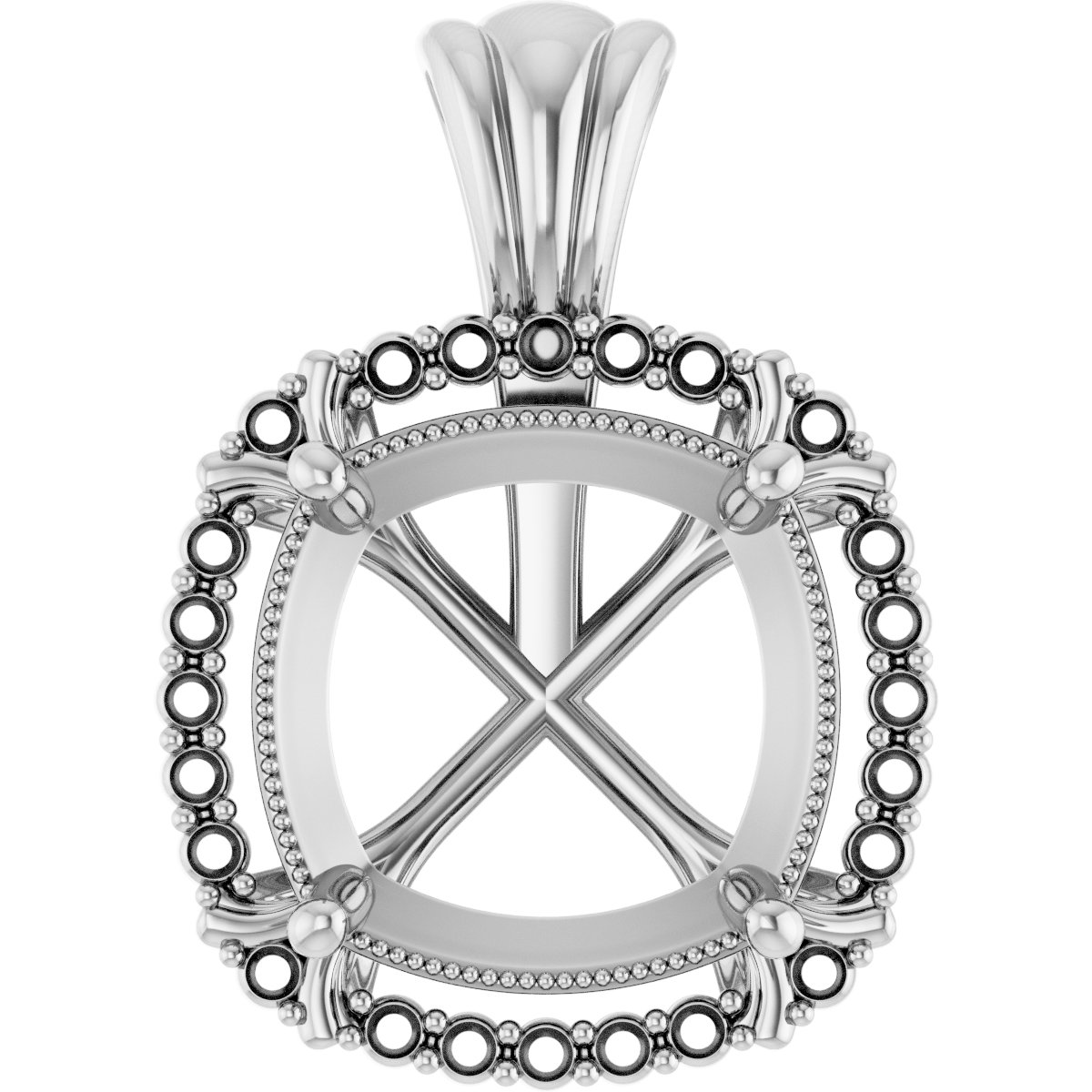 Halo-Style Pendant