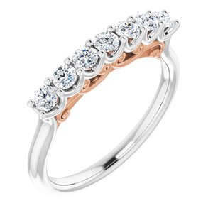 Eternity And Anniversary Bands | Seven-Stone Anniversary Band
