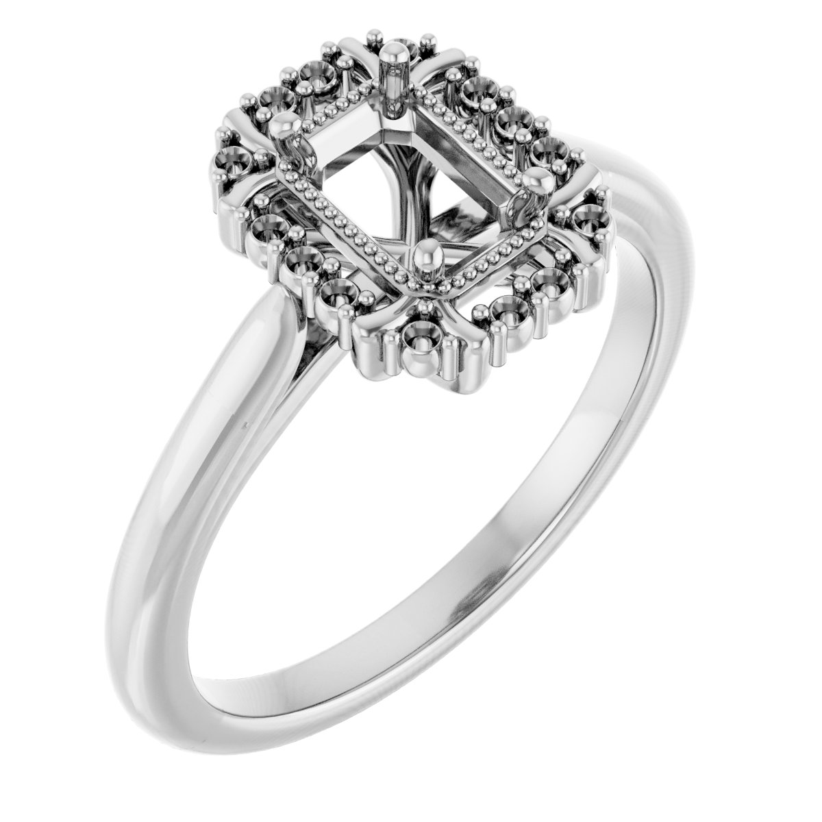 Halo-Style Ring