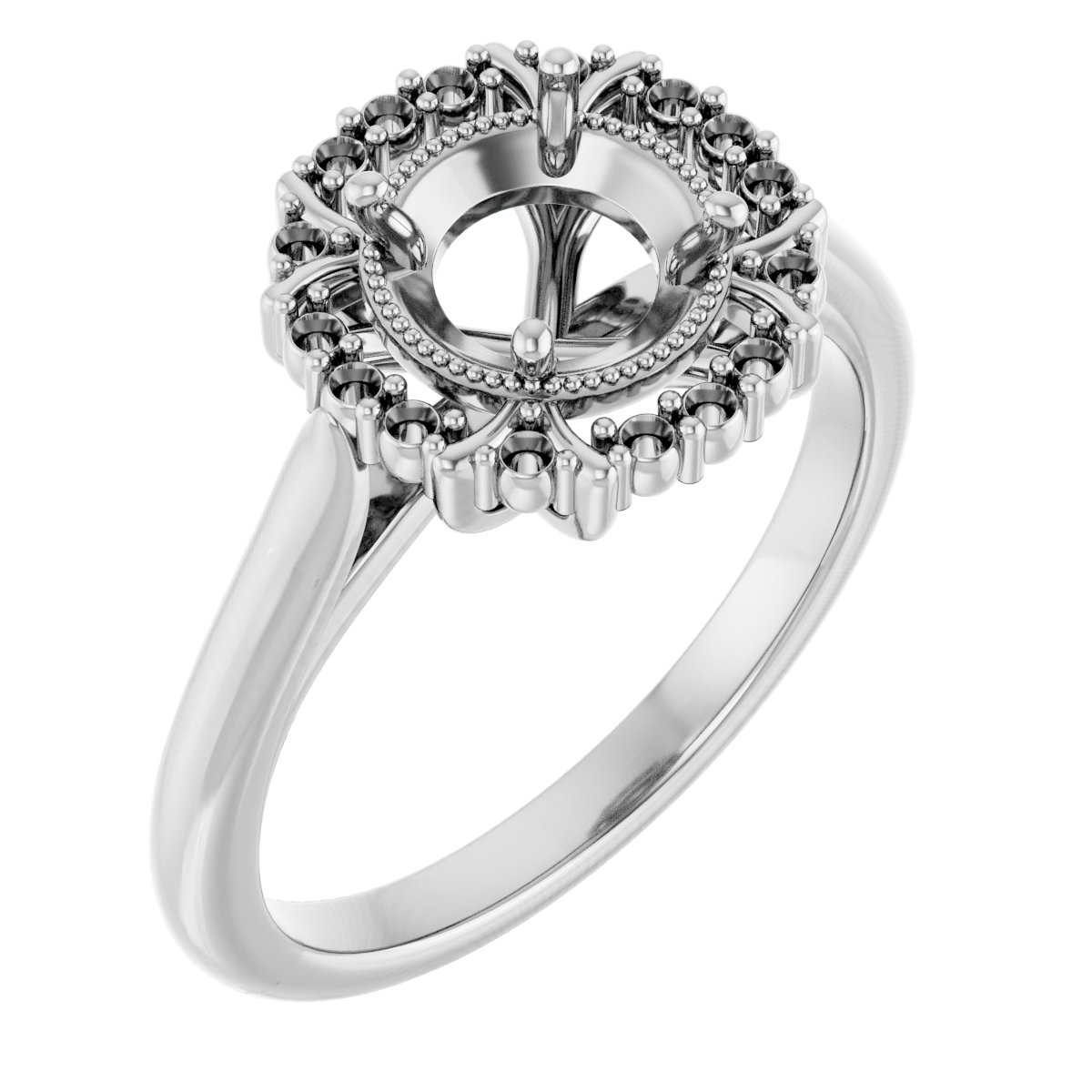 Halo-Style Ring