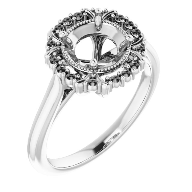Halo-Style Ring