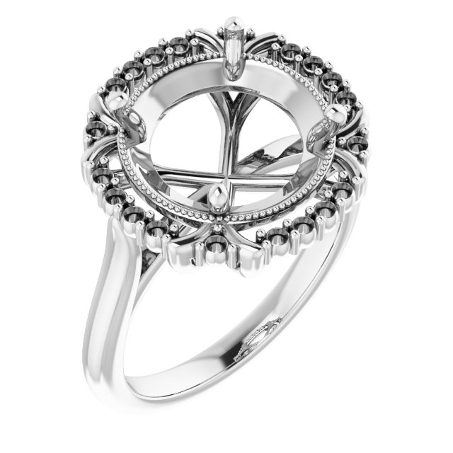 Halo-Style Ring