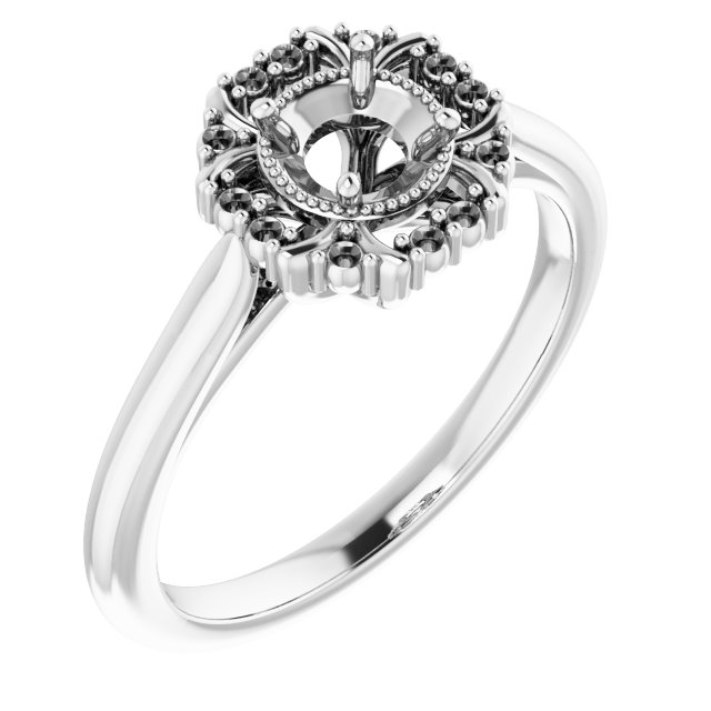Halo-Style Ring