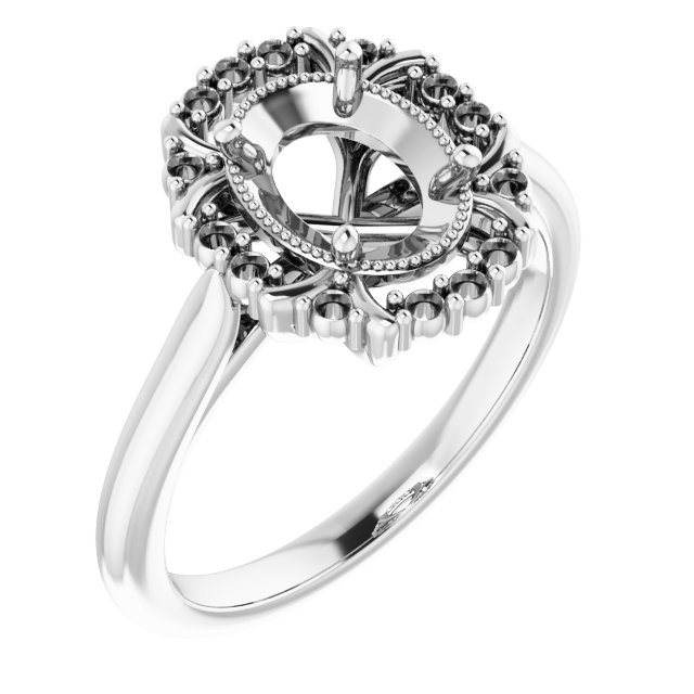 Halo-Style Ring