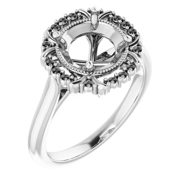 Halo-Style Ring