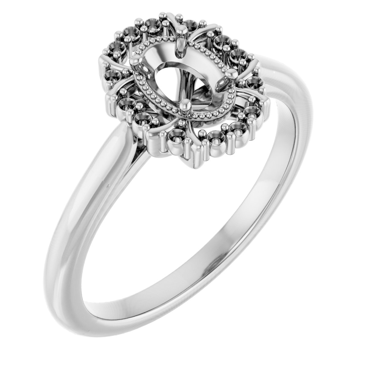 Halo-Style Ring