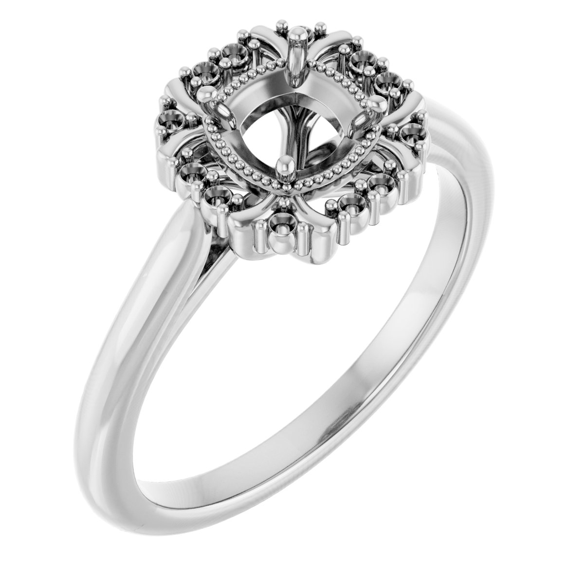 Halo-Style Ring