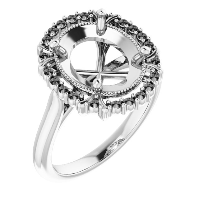 Halo-Style Ring