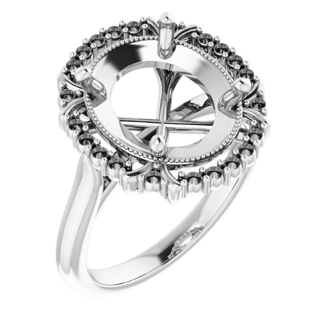 Halo-Style Ring