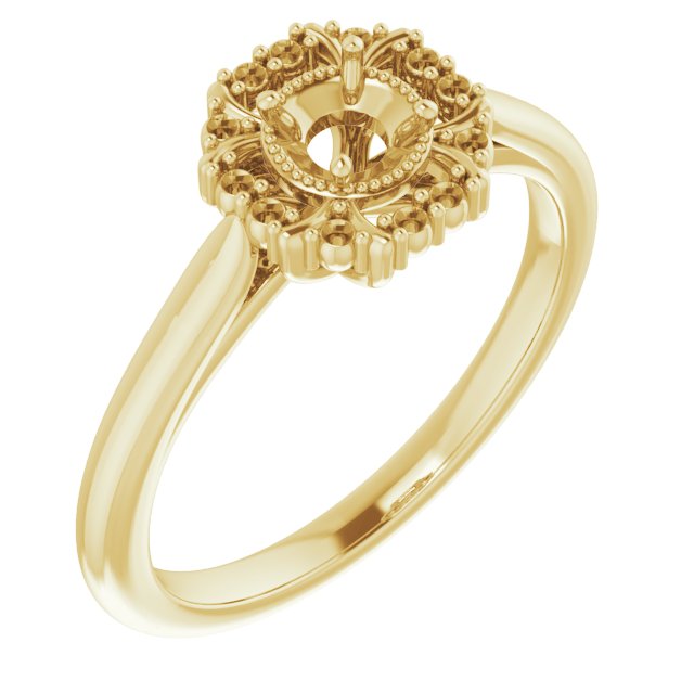 14k Yellow Gold