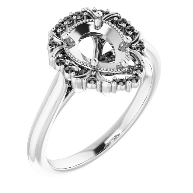 Halo-Style Ring