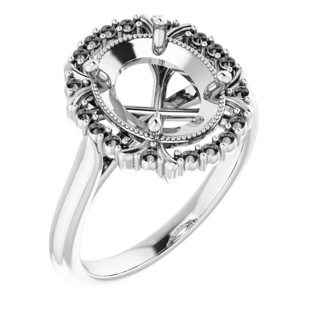 Halo-Style Ring
