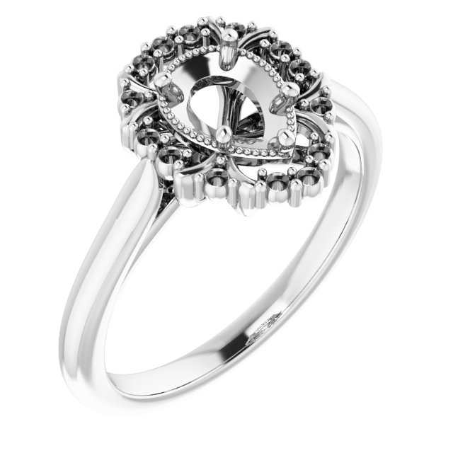 Halo-Style Ring