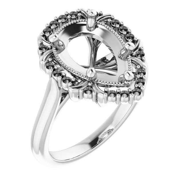 Halo-Style Ring
