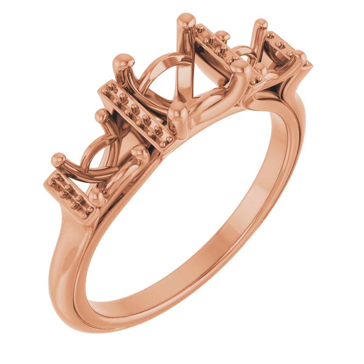 Three-Stone Engagement Ring