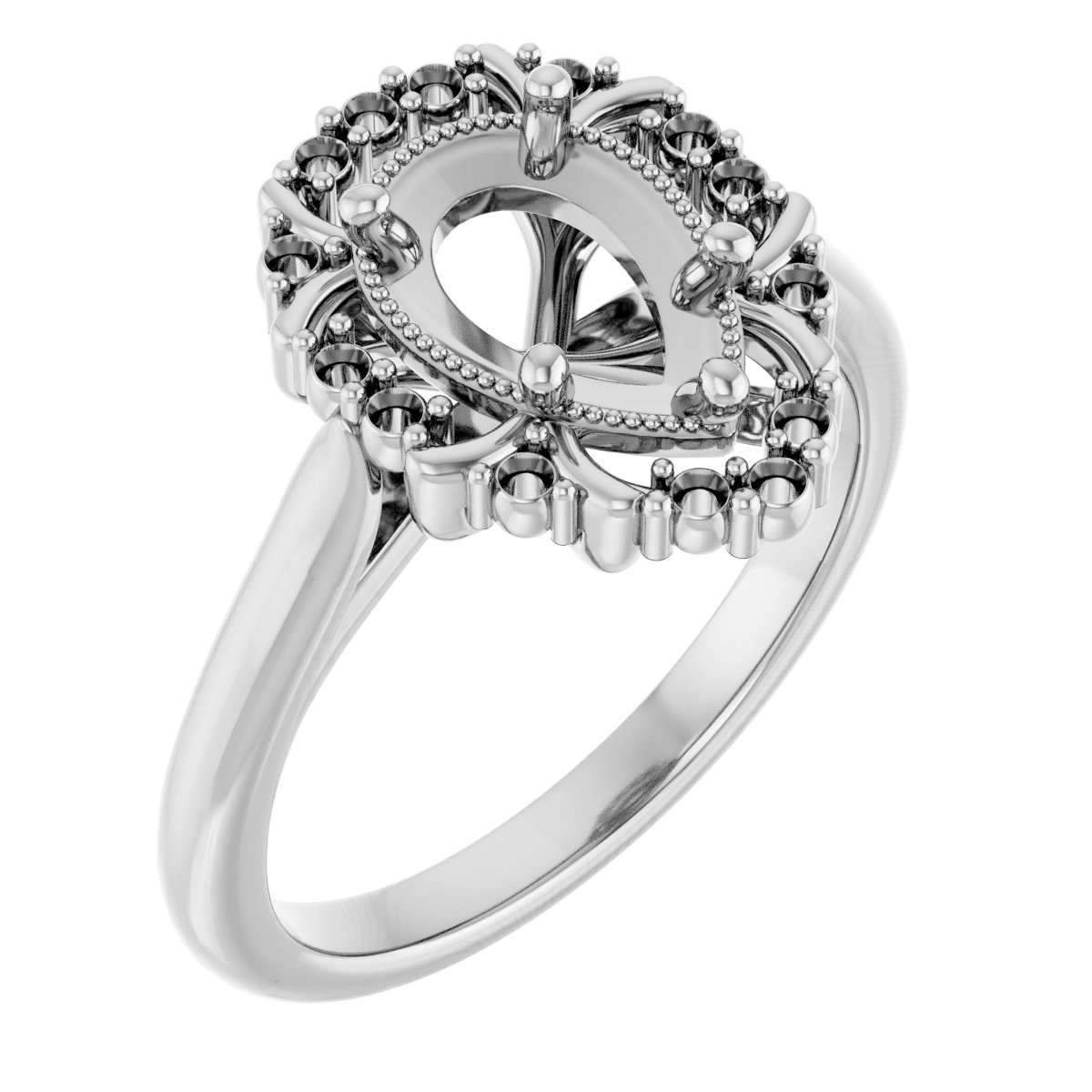 Halo-Style Ring