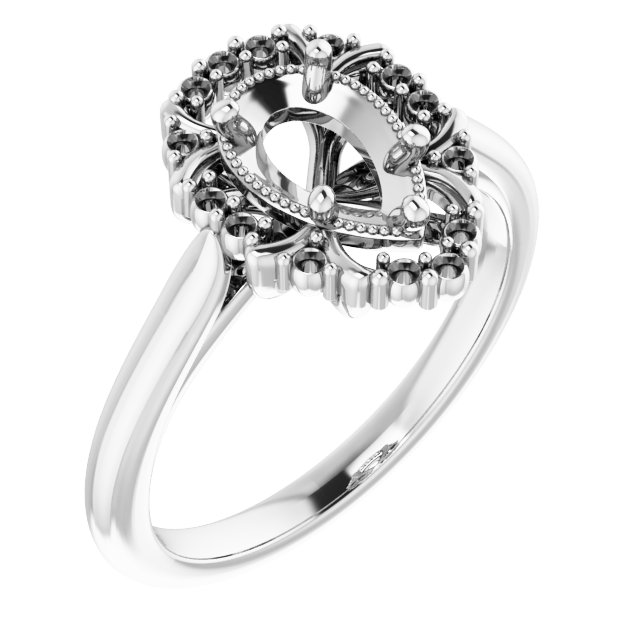 Halo-Style Ring