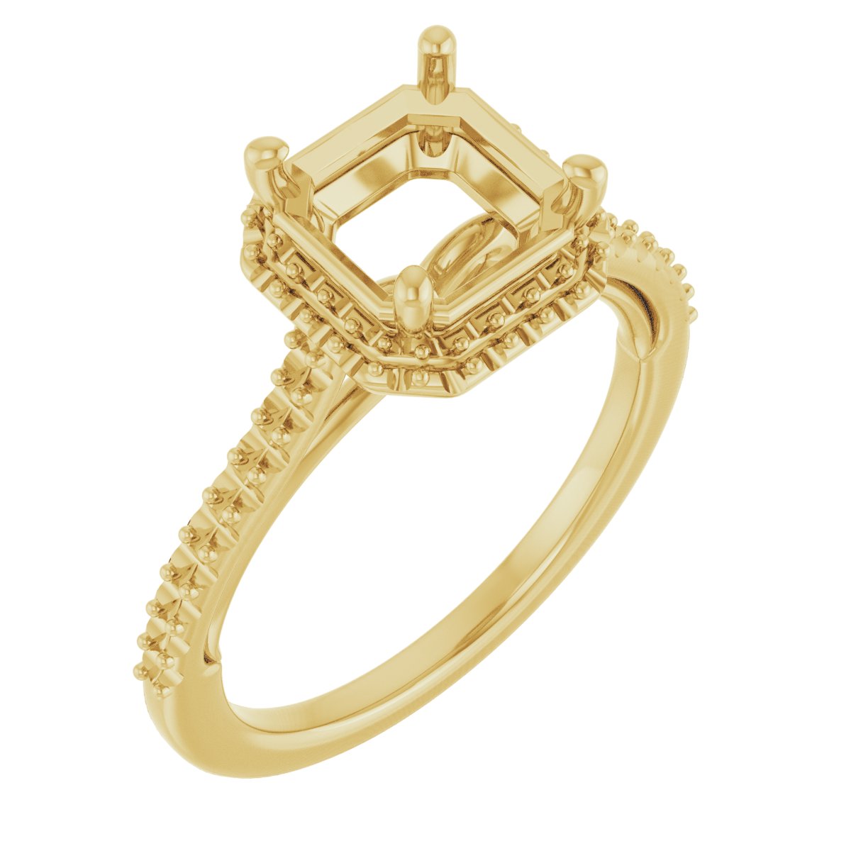 Halo-Style Engagement Ring