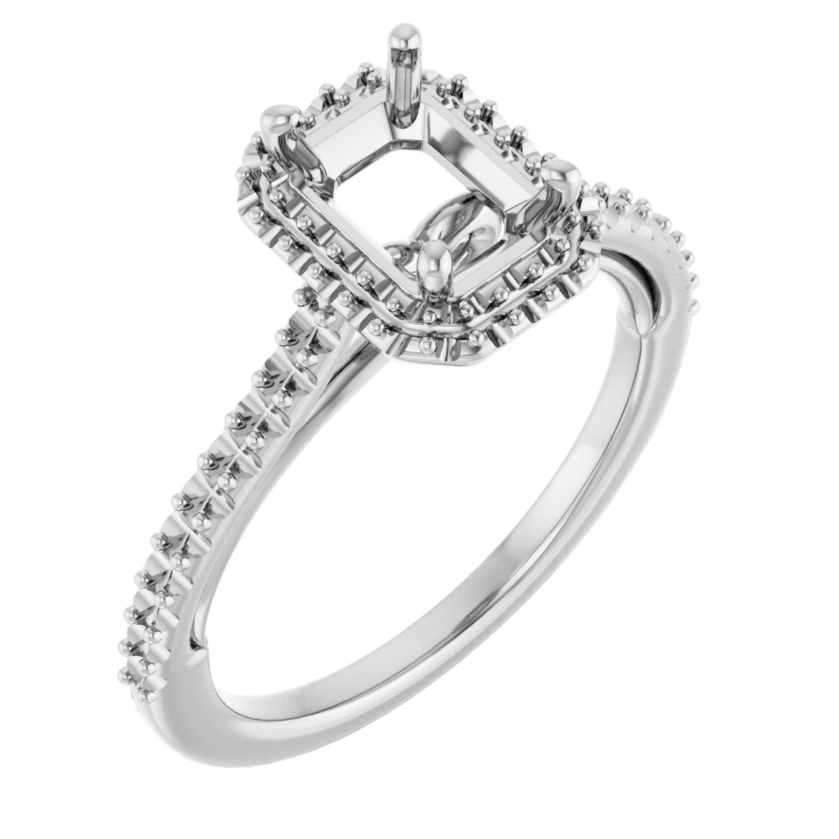 Halo-Style Engagement Ring