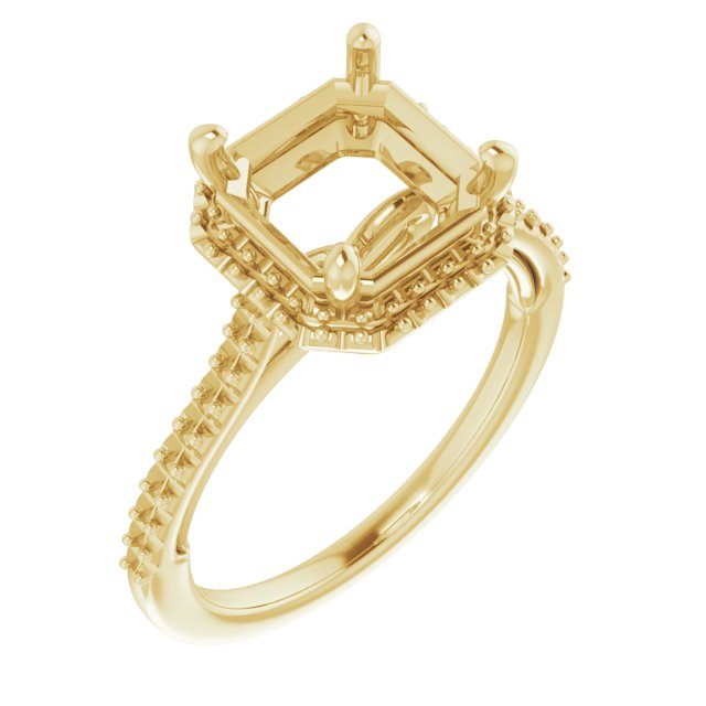 Halo-Style Engagement Ring