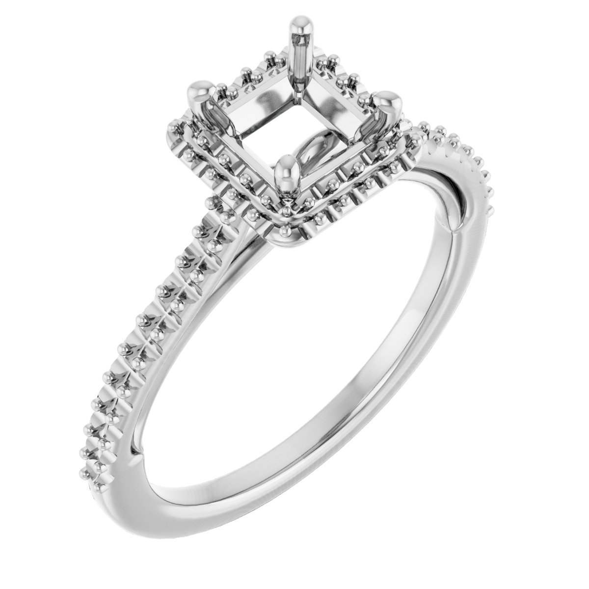 Halo-Style Engagement Ring