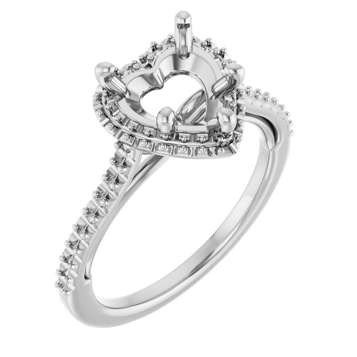 Halo-Style Engagement Ring