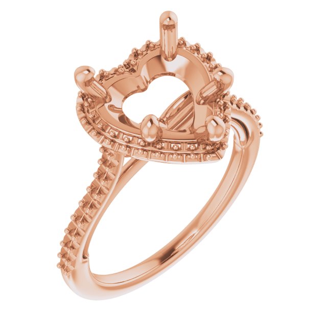Halo-Style Engagement Ring