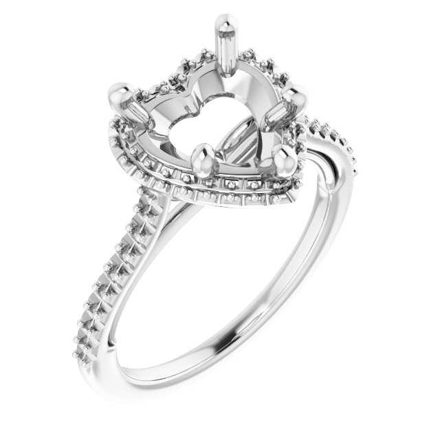 Halo-Style Engagement Ring