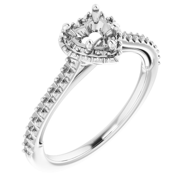 14k White Gold