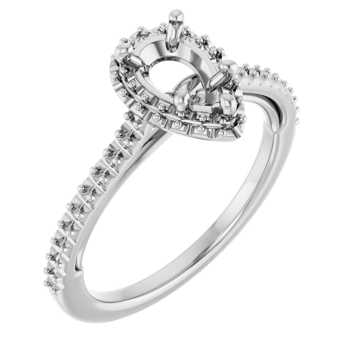 Halo-Style Engagement Ring