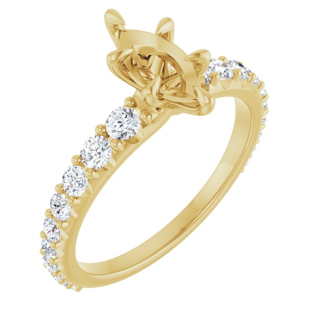 14k Yellow Gold