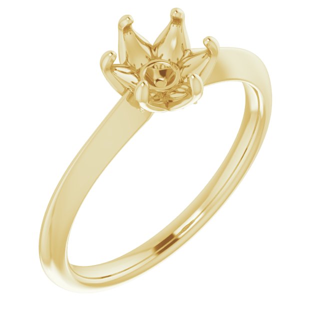 Accented Engagement Ring or Band