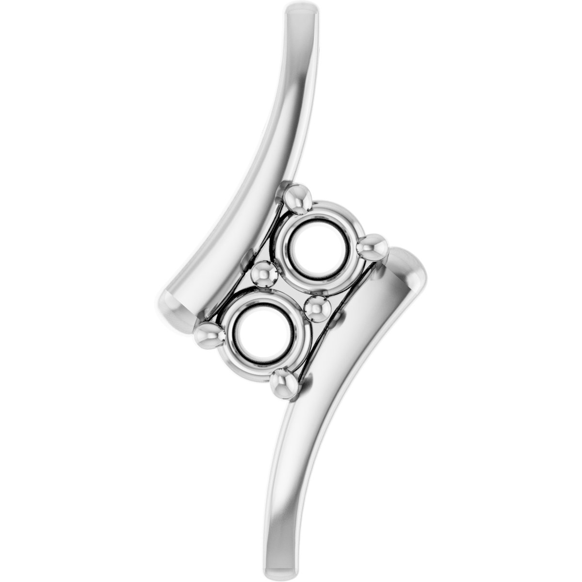 Two-Stone Freeform Pendant