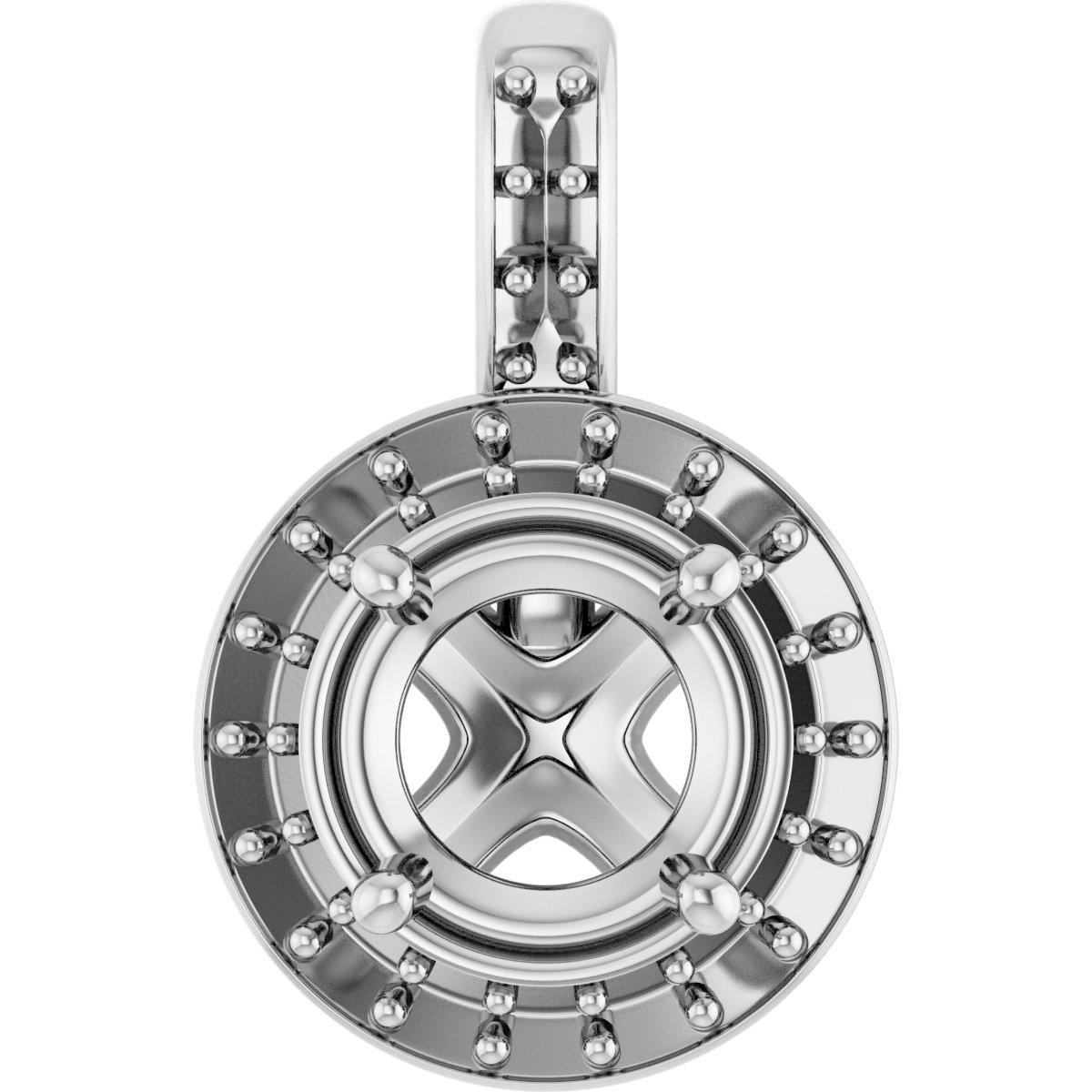 Halo-Style Pendant