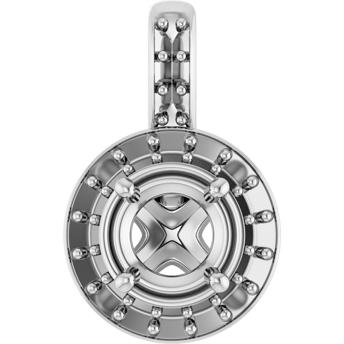 Halo-Style Pendant