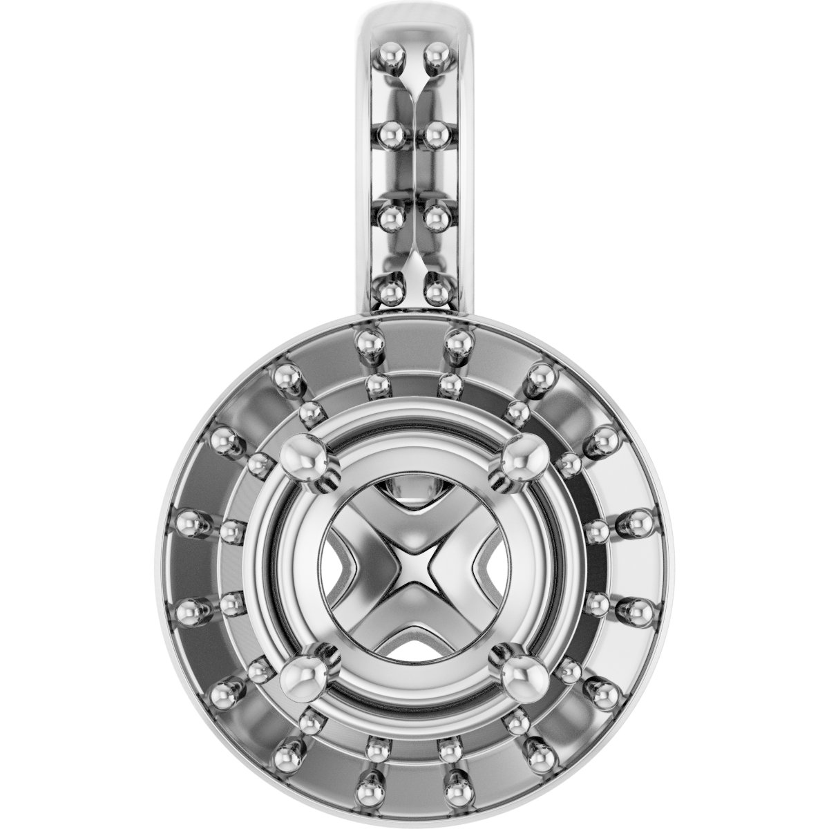 Halo-Style Pendant