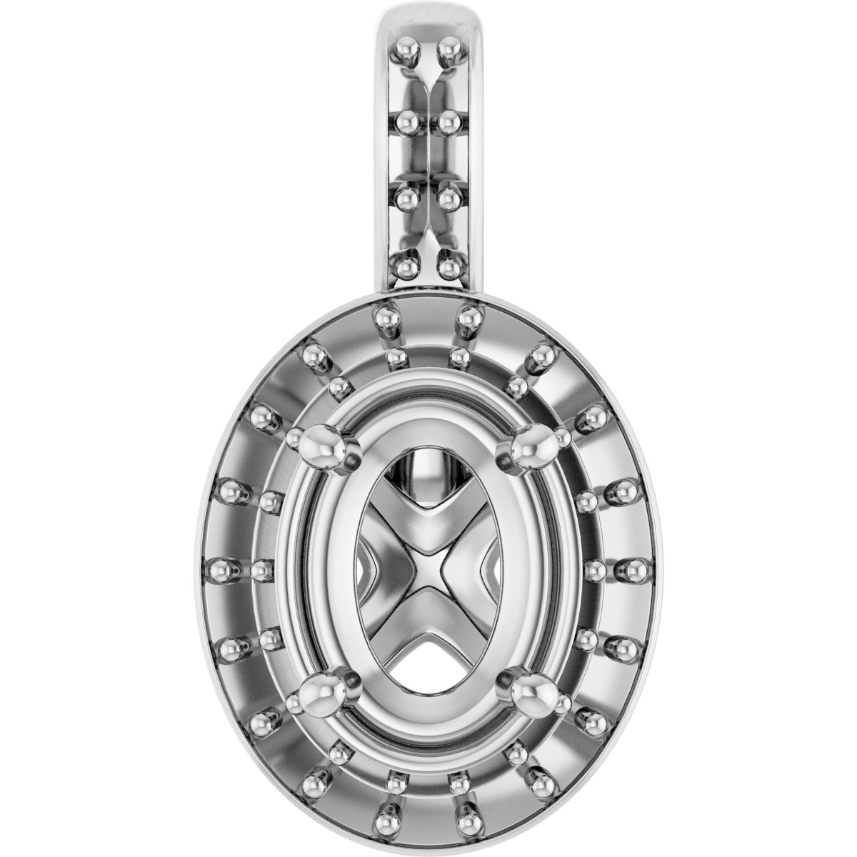 Halo-Style Pendant