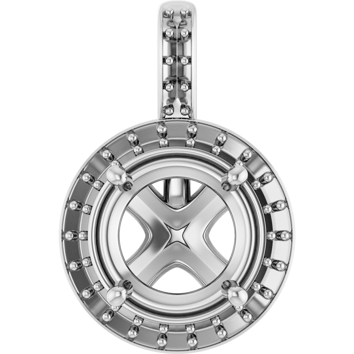 Halo-Style Pendant