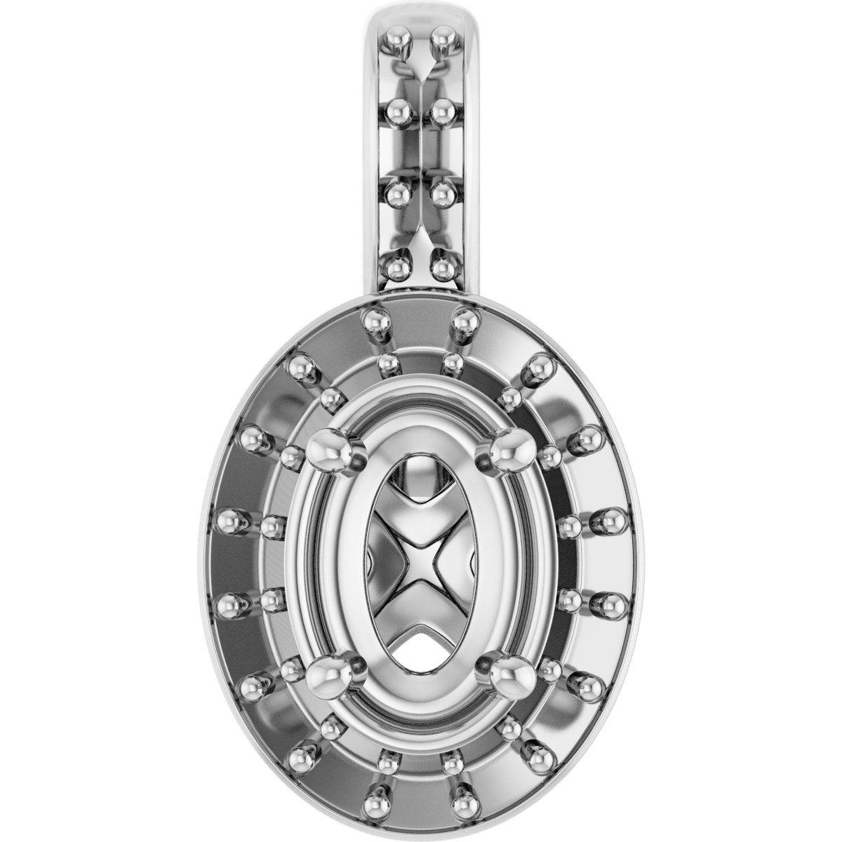 Halo-Style Pendant